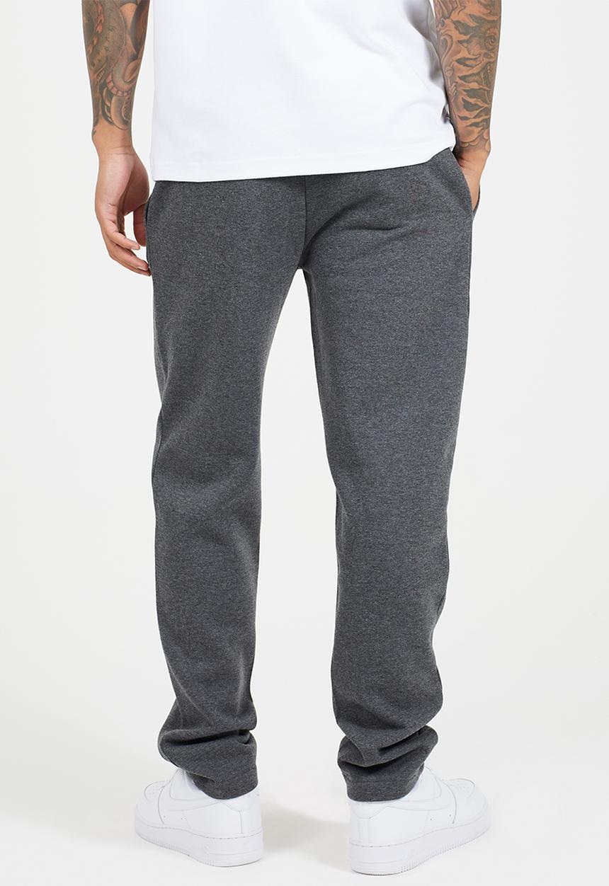 Brave Soul - Straight Leg  Joggers - Dk Charcoal Marl
