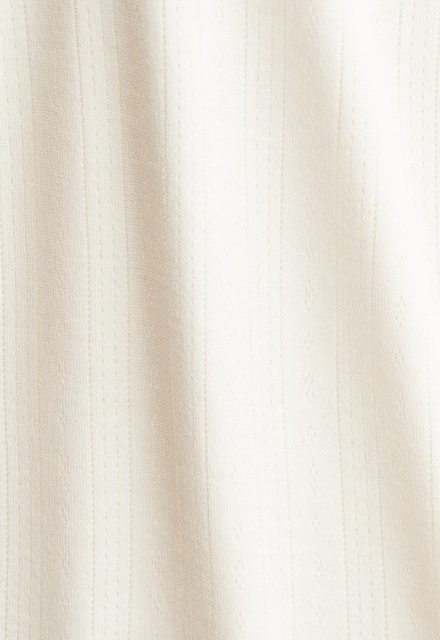 H&M - Pointelle pyjama bottoms - white