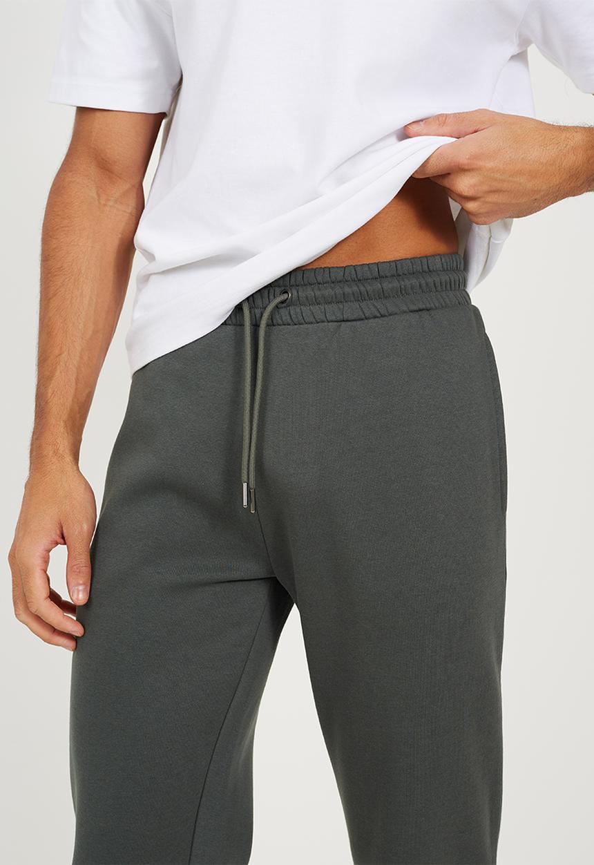 Brave Soul - Straight Leg Joggers - Forest Green