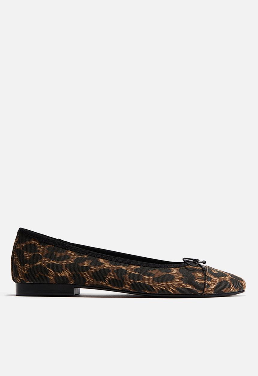 H&M - Ballet pumps - brown/leopard print