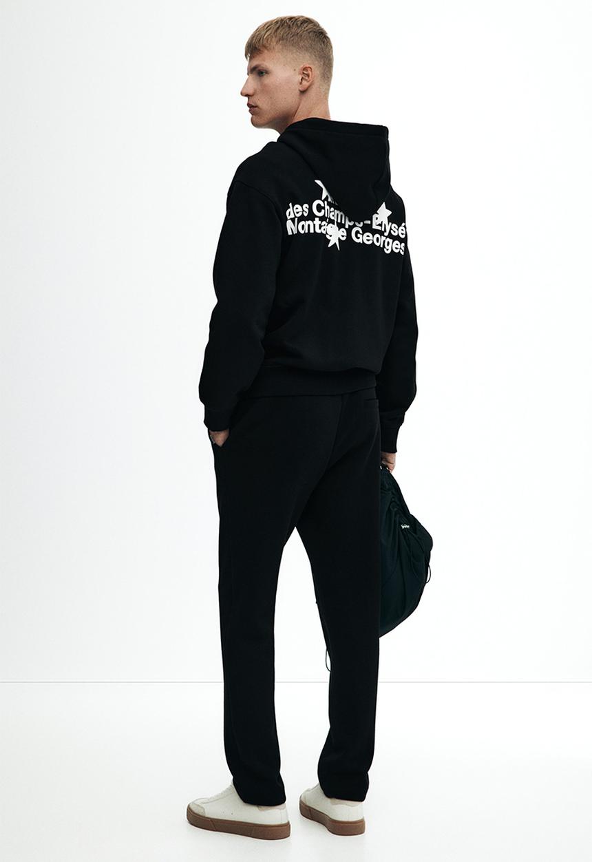 H&M - Regular fit tailored joggers - black