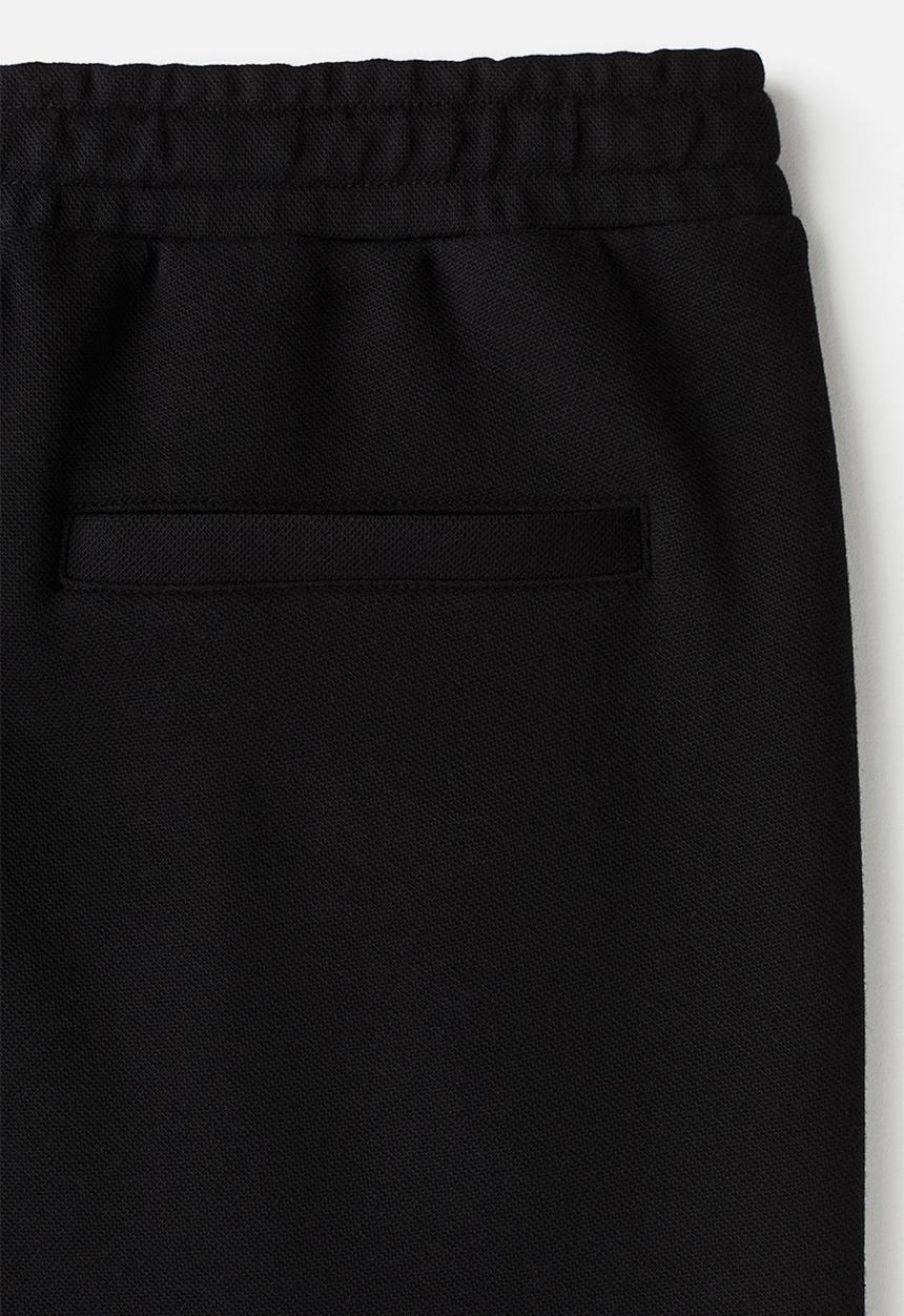 H&M - Regular fit tailored joggers - black