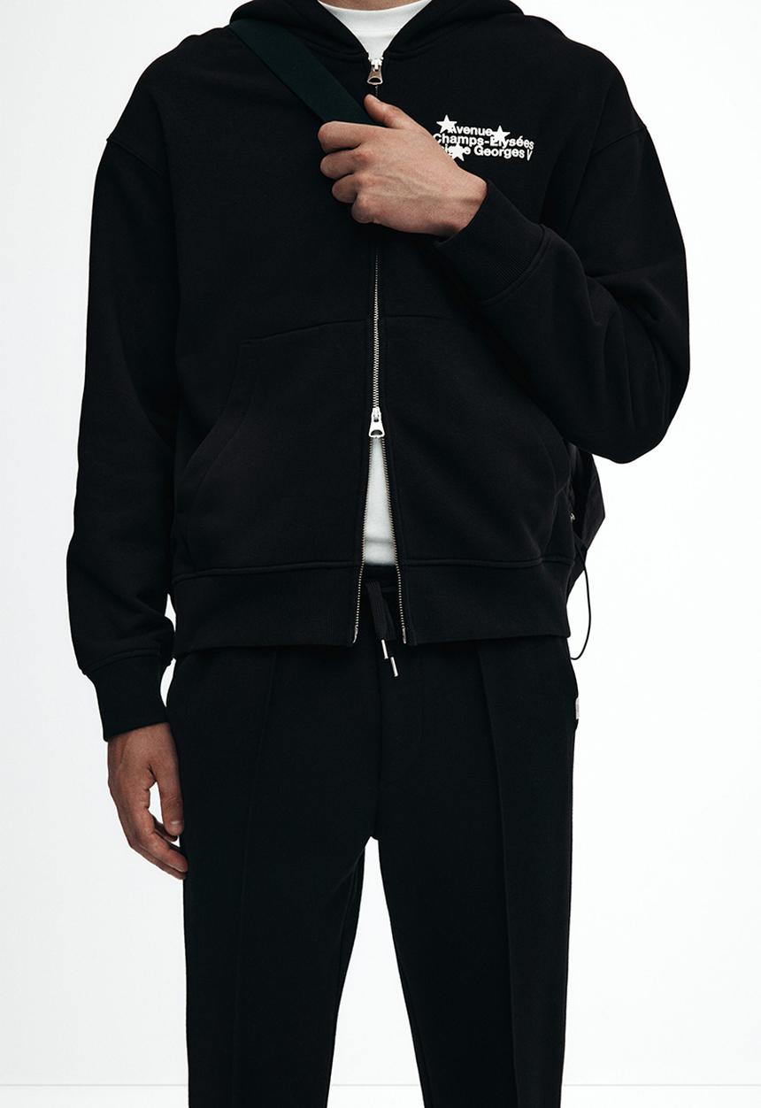 H&M - Regular fit tailored joggers - black