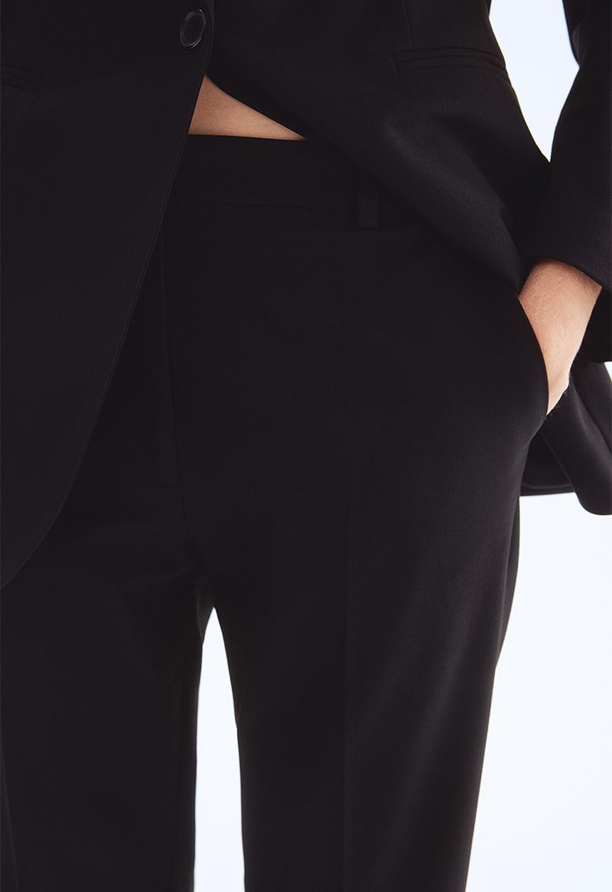 H&M - Cigarette trousers - black