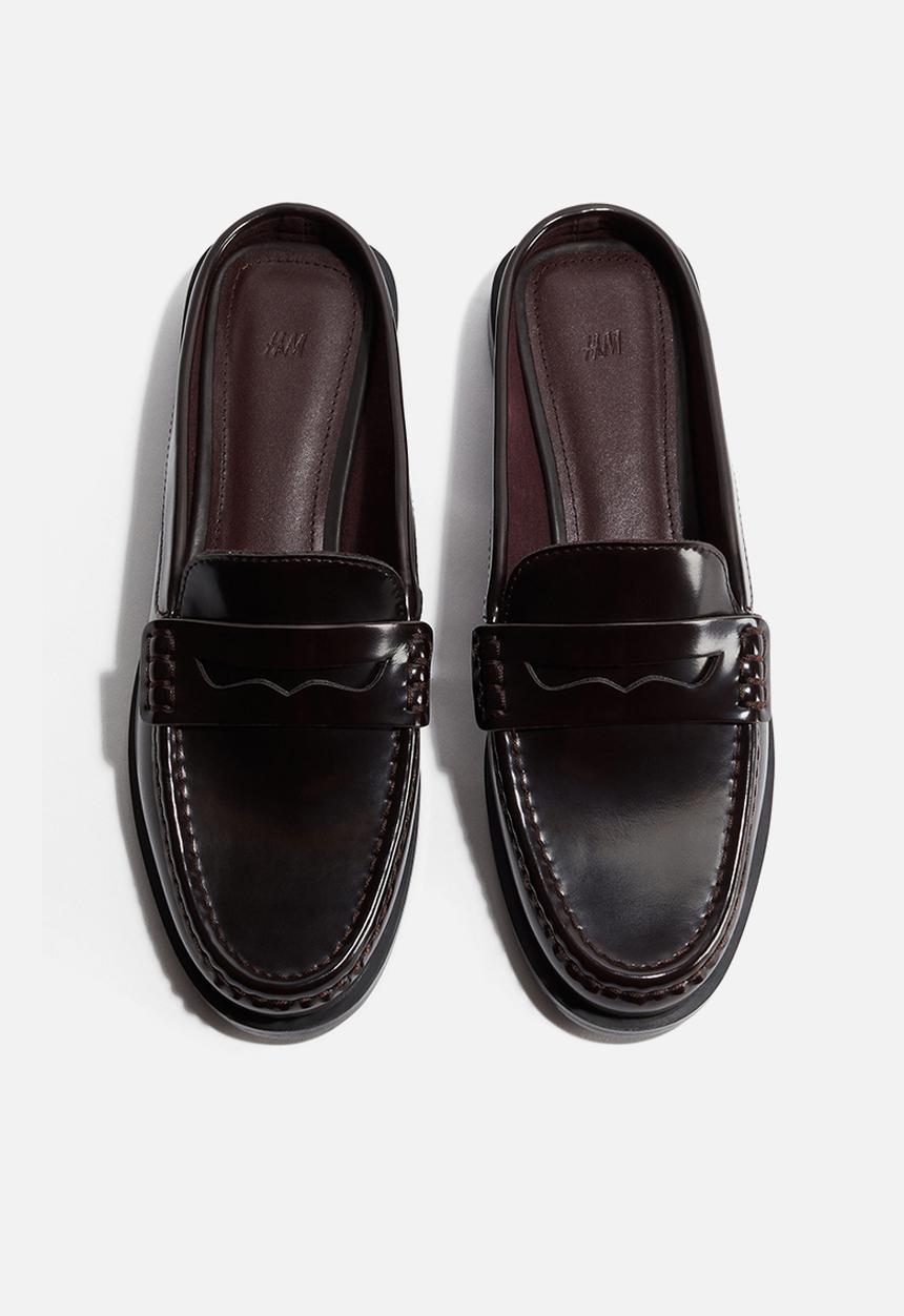H&M - Loafer mules - burgundy