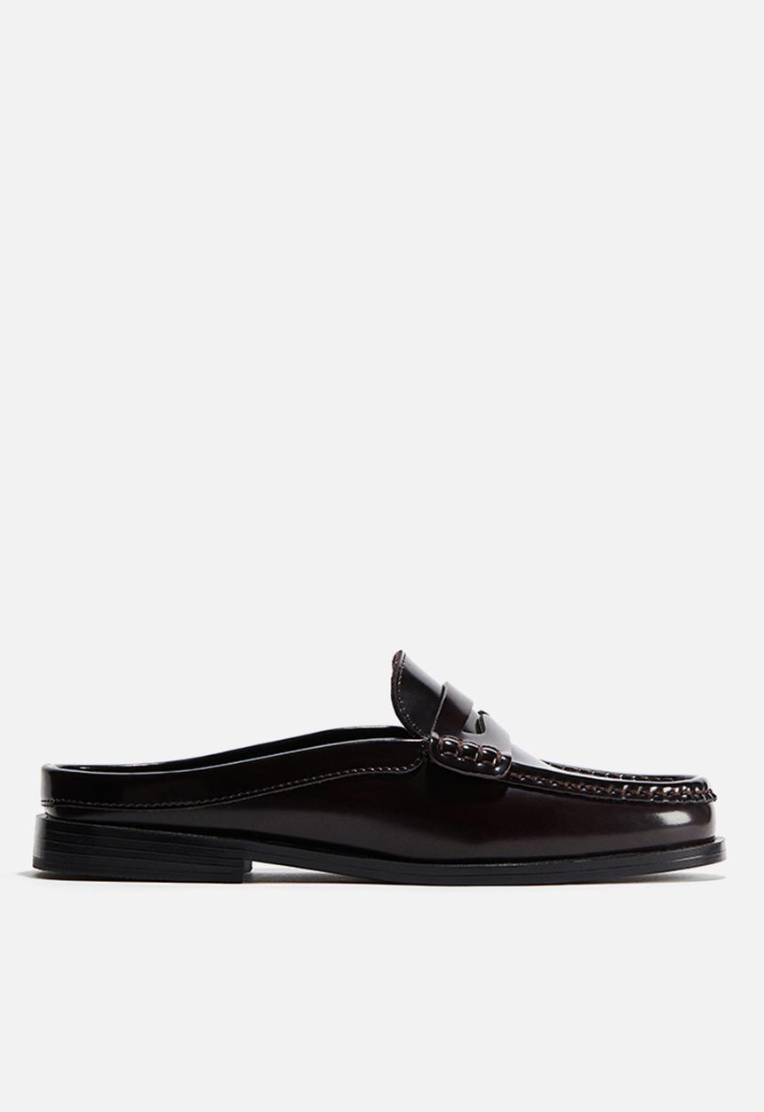 H&M - Loafer mules - burgundy