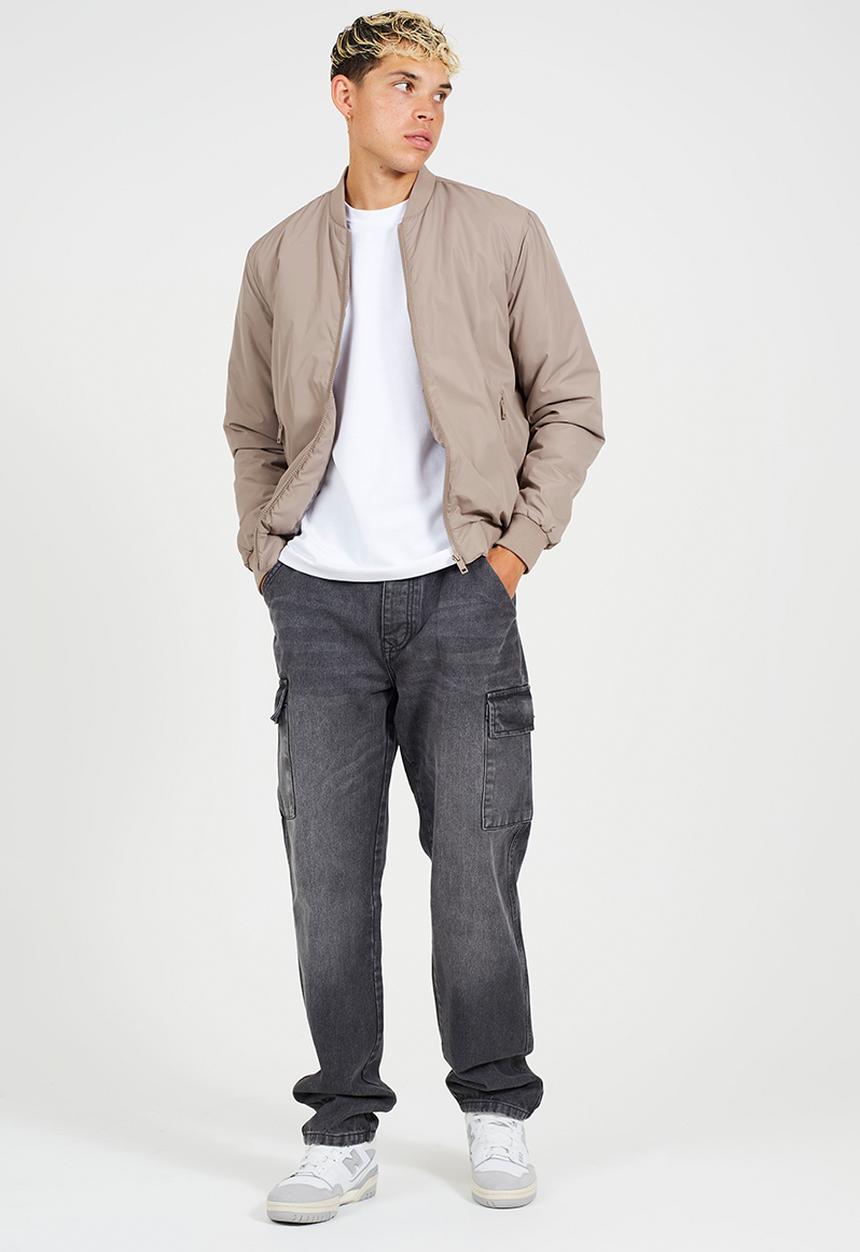 Brave Soul - Bomber Jacket - Taupe