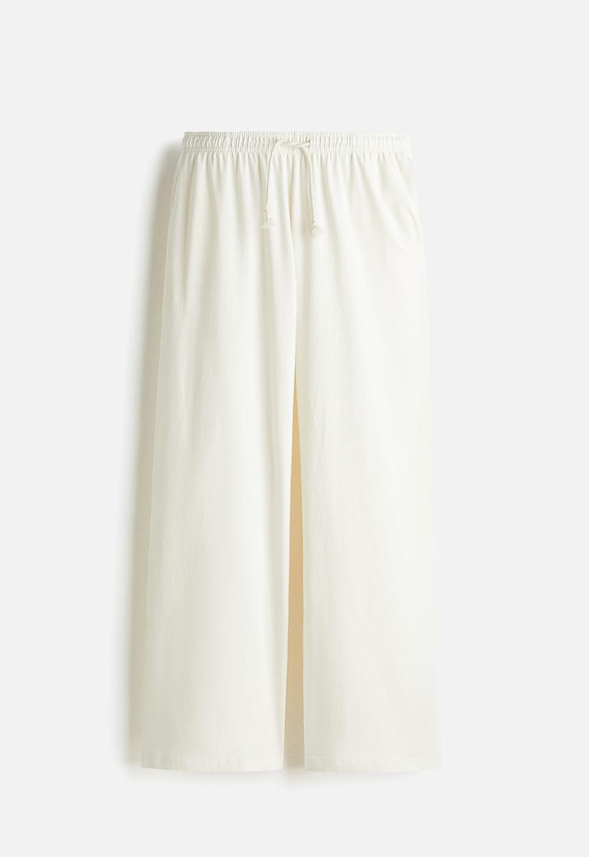H&M - Wide joggers - cream