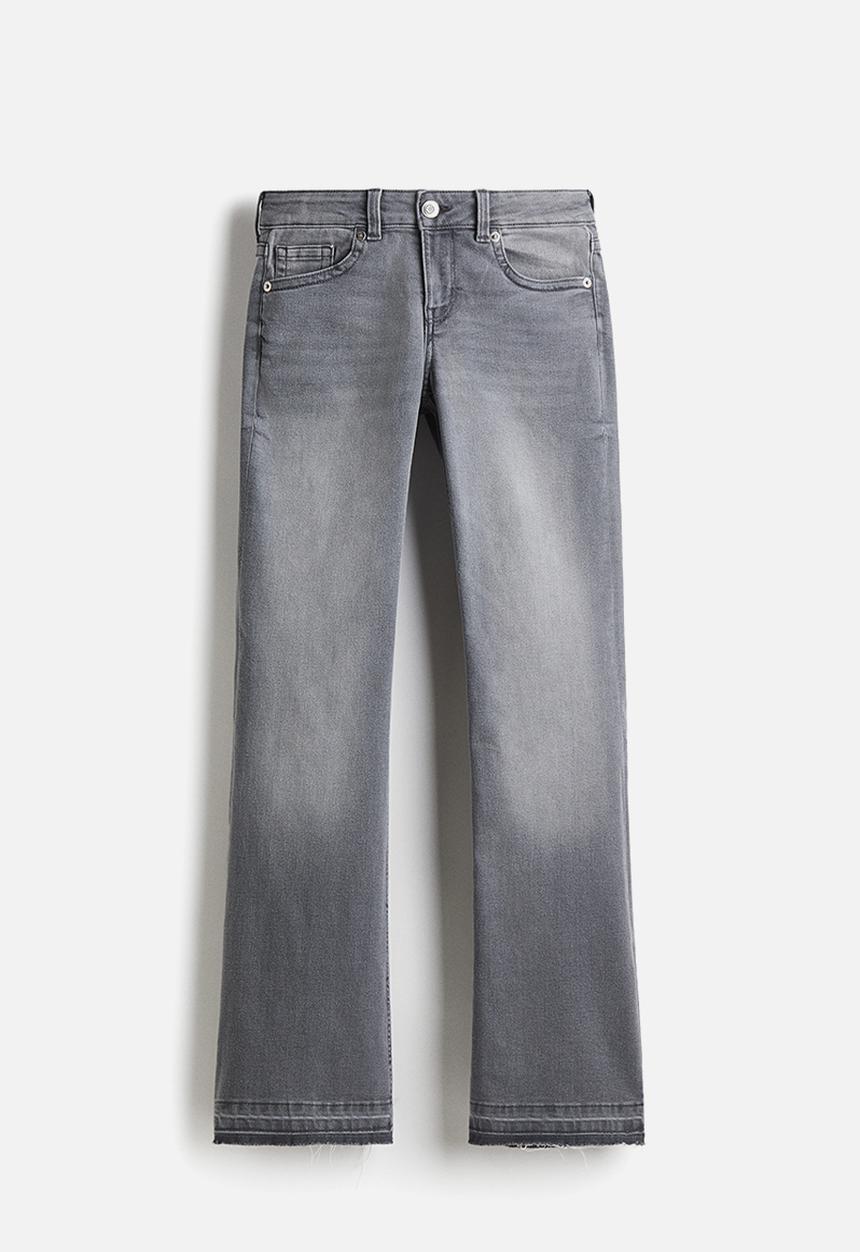 H&M - Flared low jeans - grey
