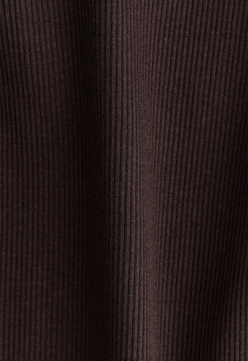 H&M - Ribbed vest top - dark brown