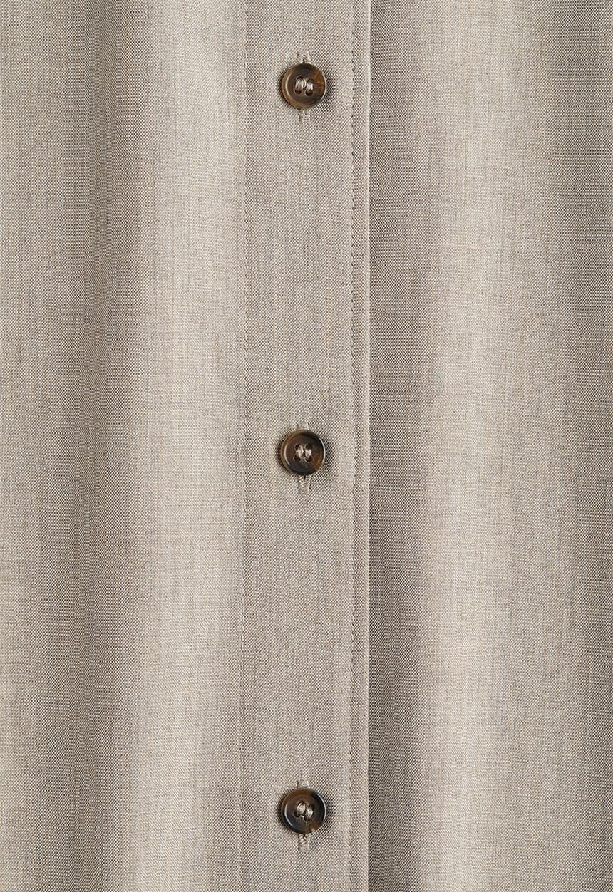 H&M - Oversized shirt - beige marl 