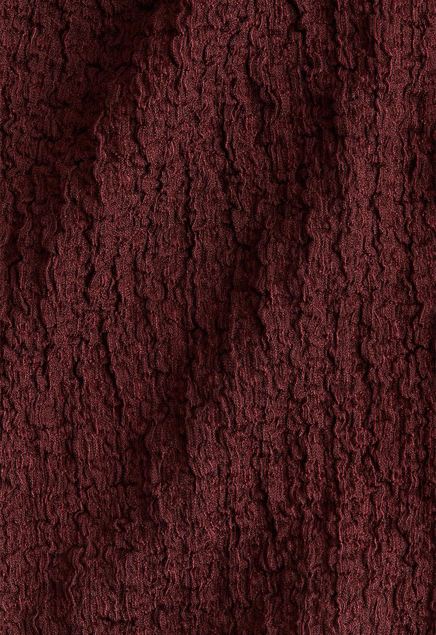 H&M - Textured jersey waistcoat - burgundy 