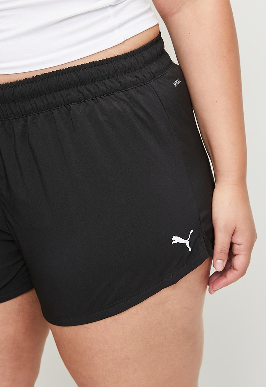 PUMA - Plus W Tad Essential 3" Woven Shorts - Puma Black