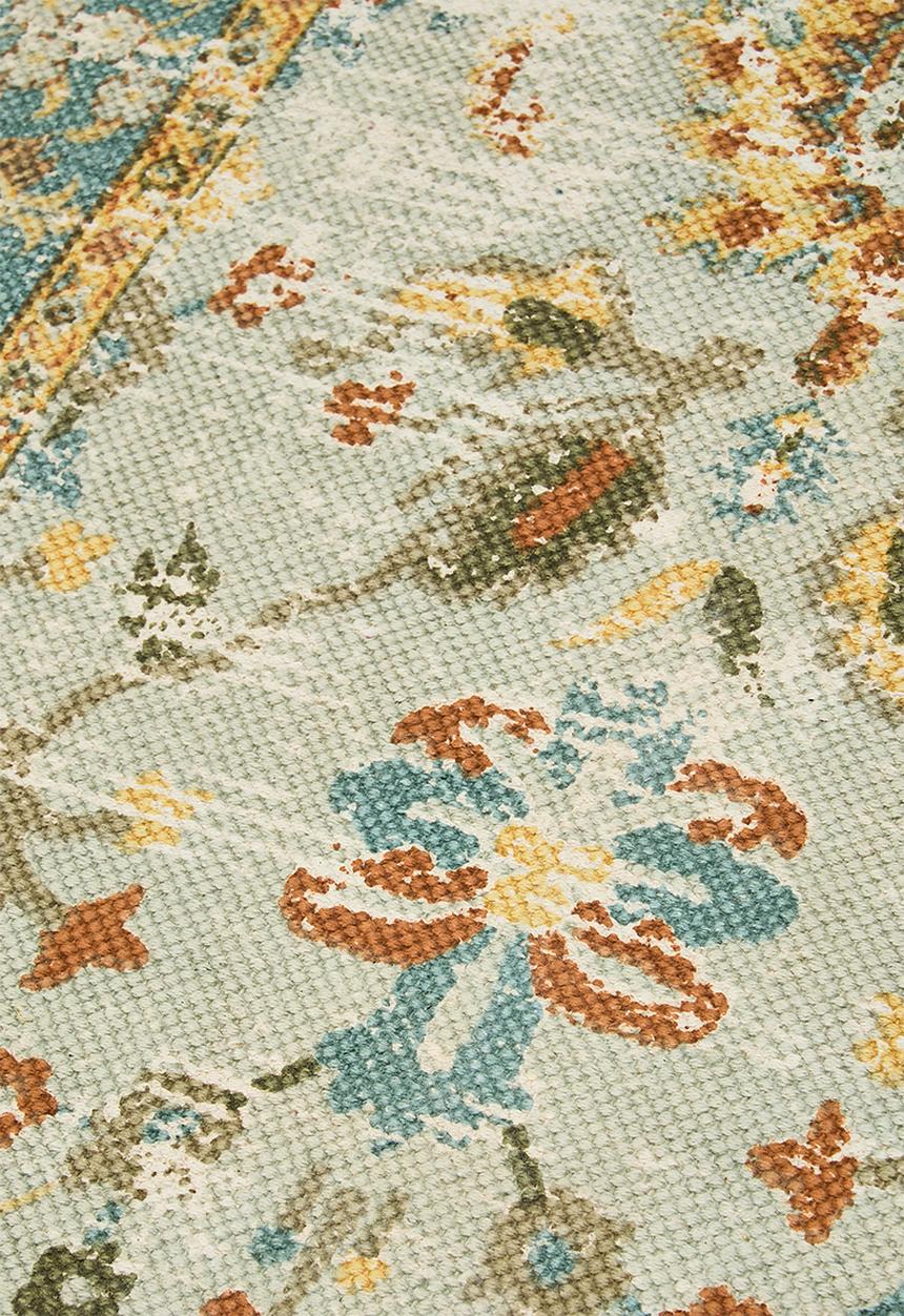 Sixth Floor - Cotton Printed Antique Runner Multi