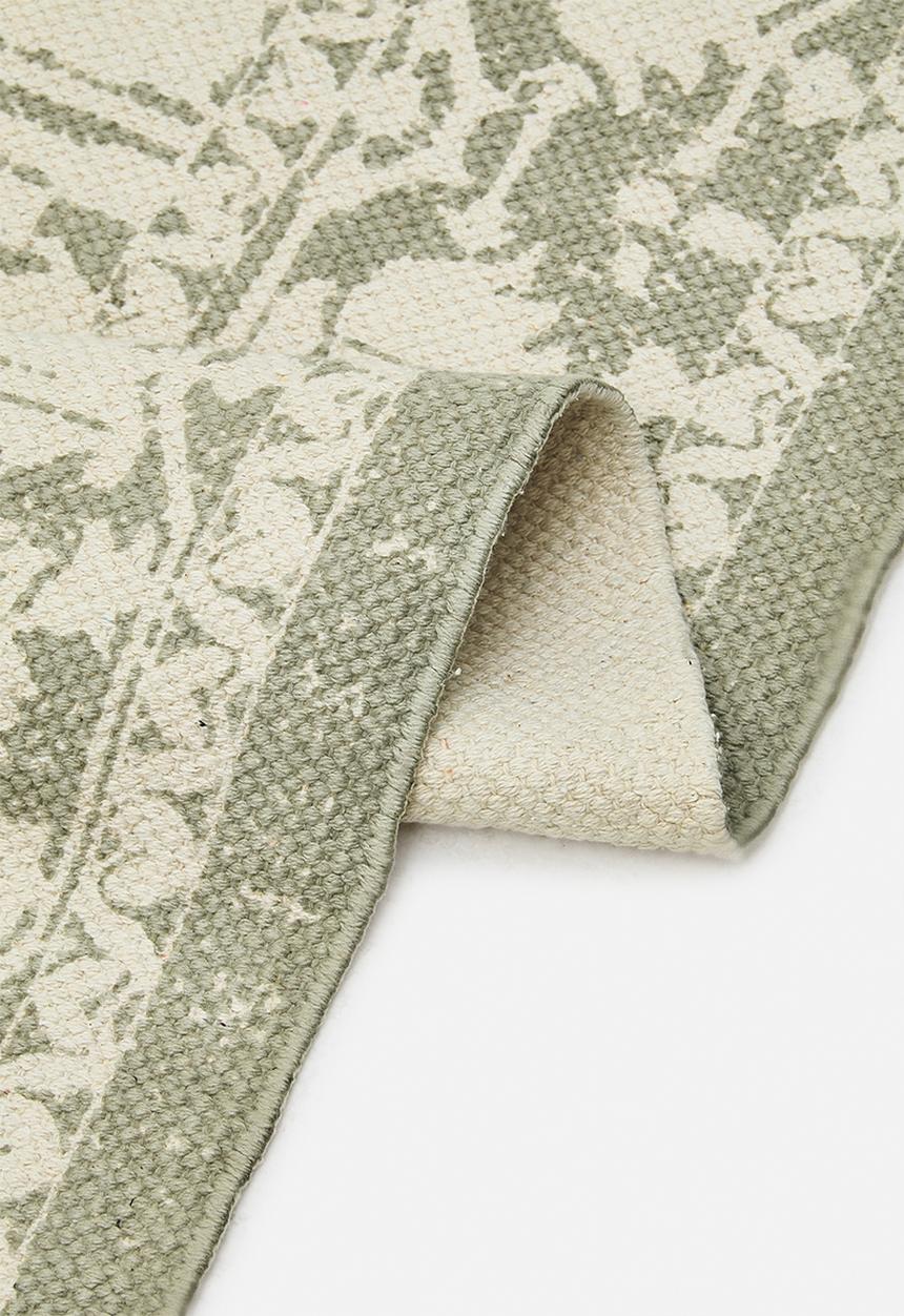 Sixth Floor - Antique Cotton Printed Runner - Natural