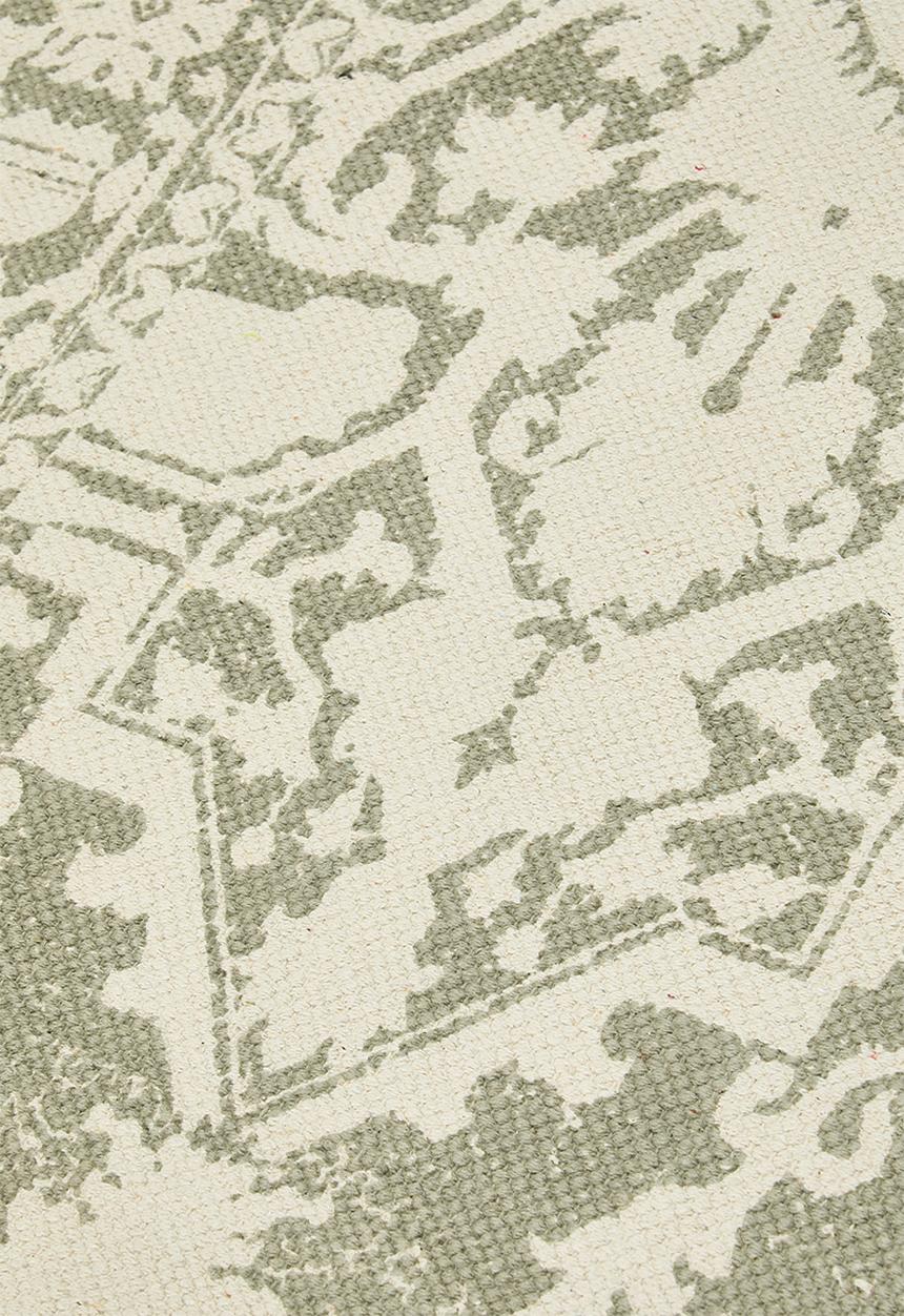 Sixth Floor - Antique Cotton Printed Runner - Natural