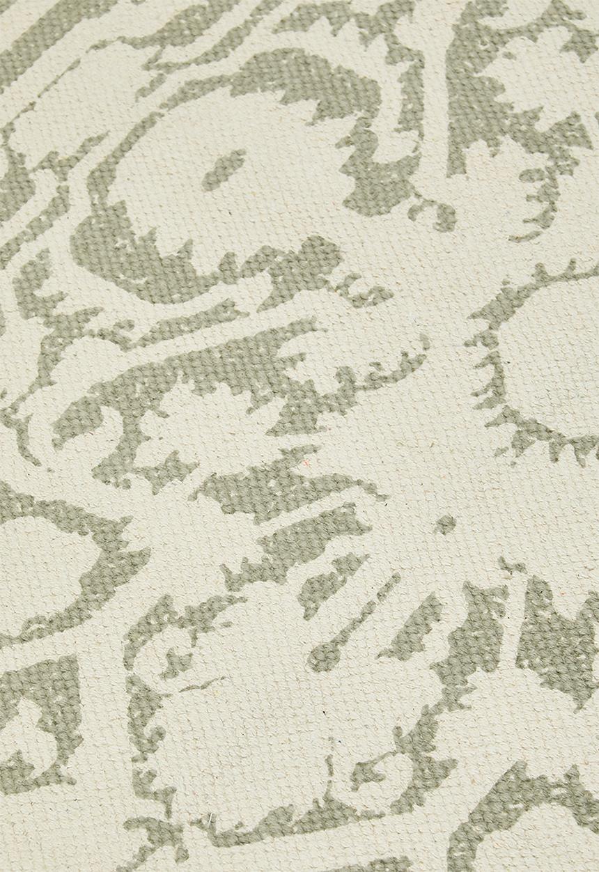 Sixth Floor - Antique Cotton Printed Rug - Natural