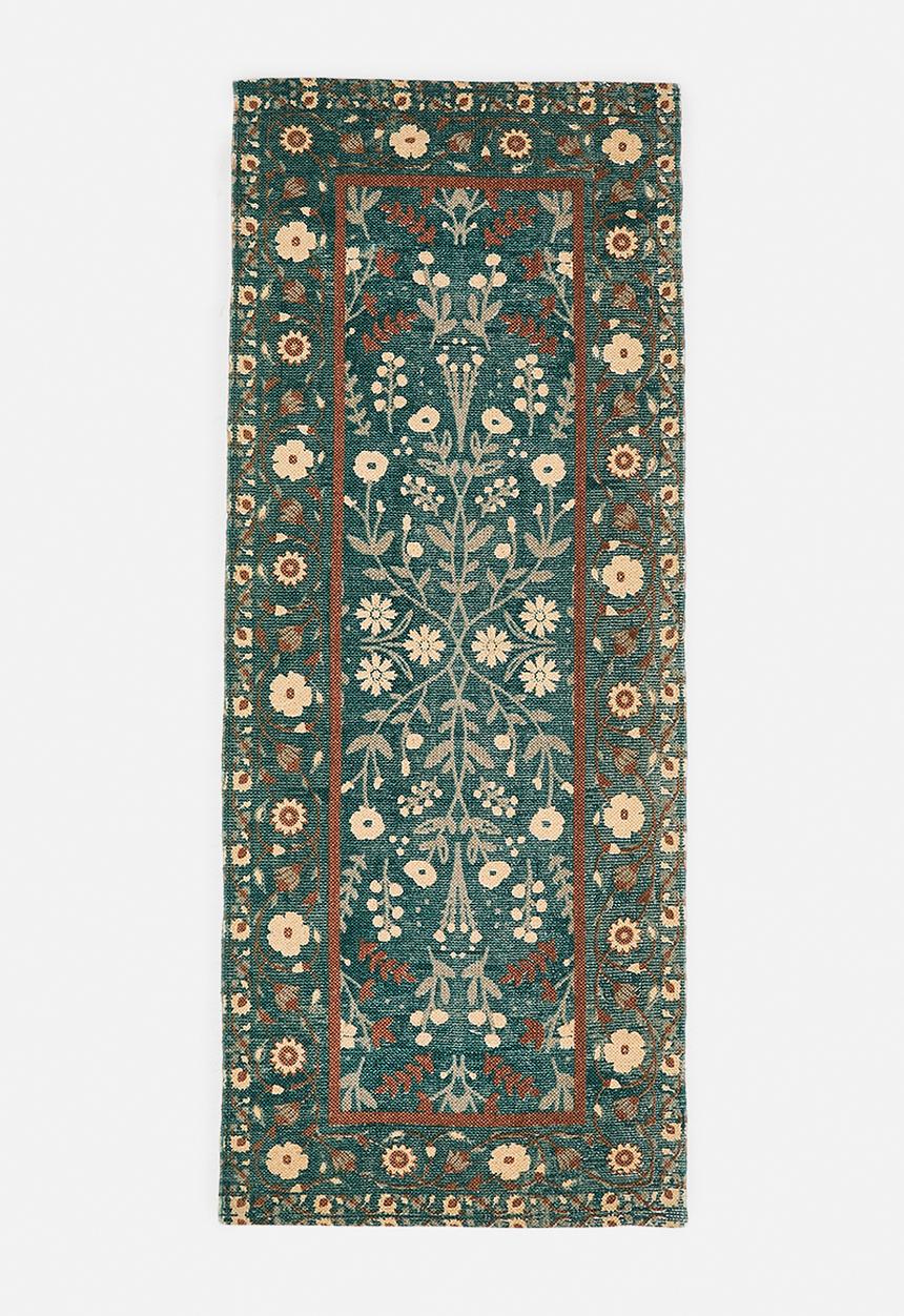 Sixth Floor - Floral Cotton Printed Runner Fatigue - natural