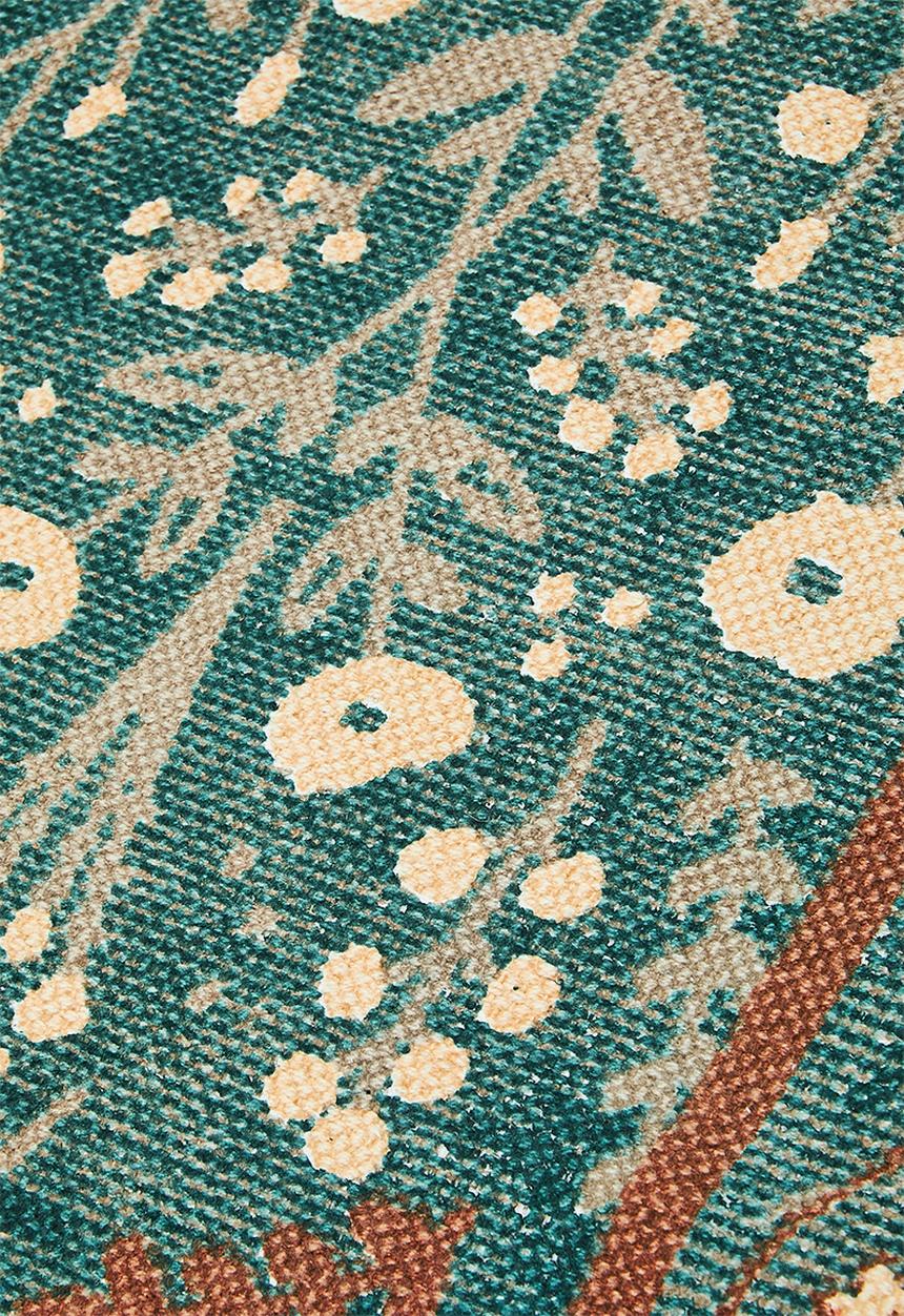 Sixth Floor - Floral Cotton Printed Runner Fatigue - natural