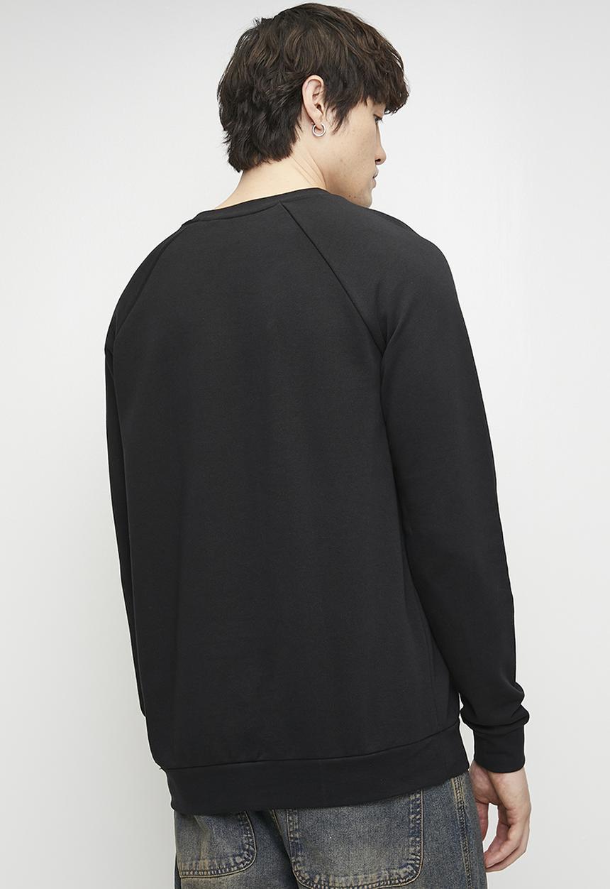 adidas Originals - Trefoil Crew Sweatshirt - Black