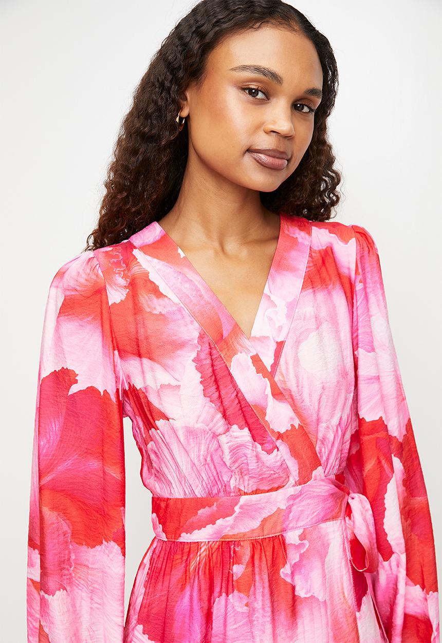 MILLA - Mini dress - Pink floral 