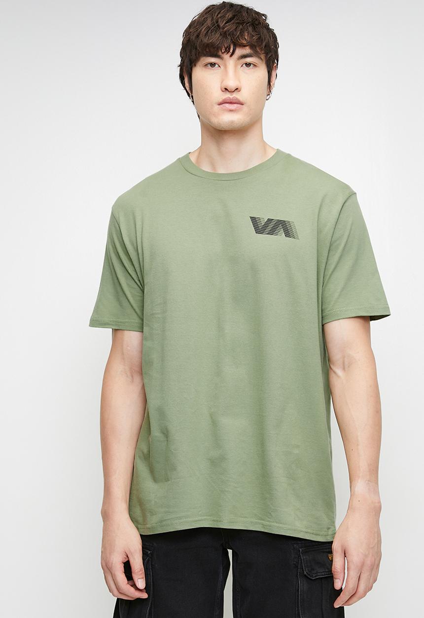 RVCA - Va Blur Fill Ss - Ranger Green