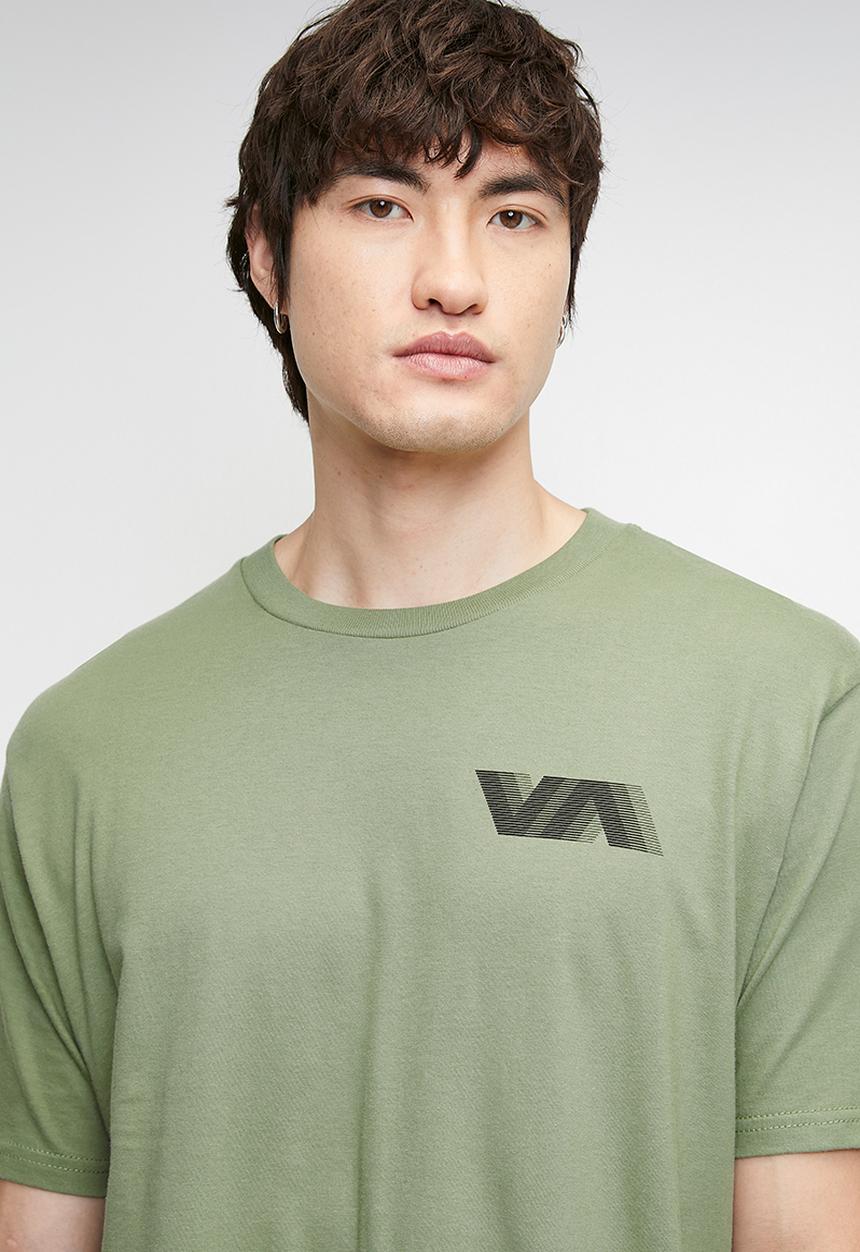 RVCA - Va Blur Fill Ss - Ranger Green