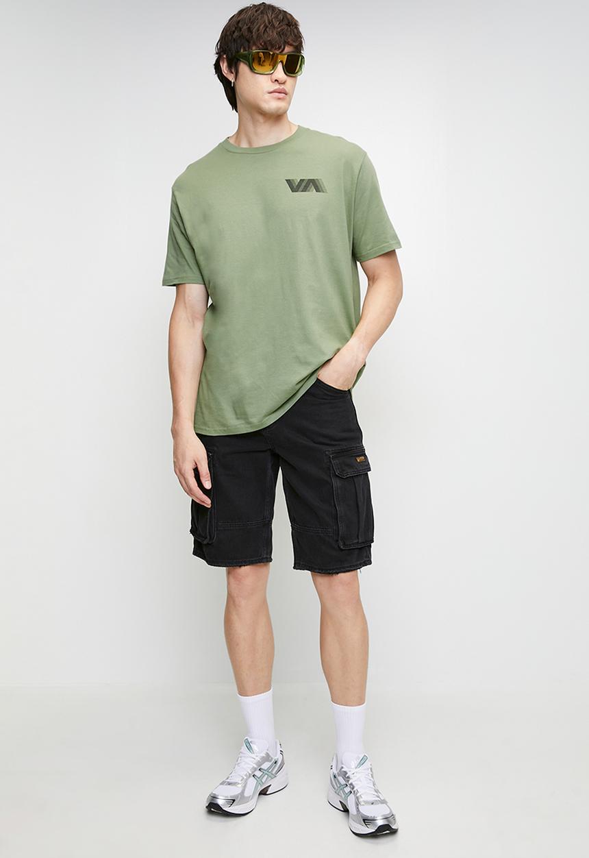 RVCA - Va Blur Fill Ss - Ranger Green