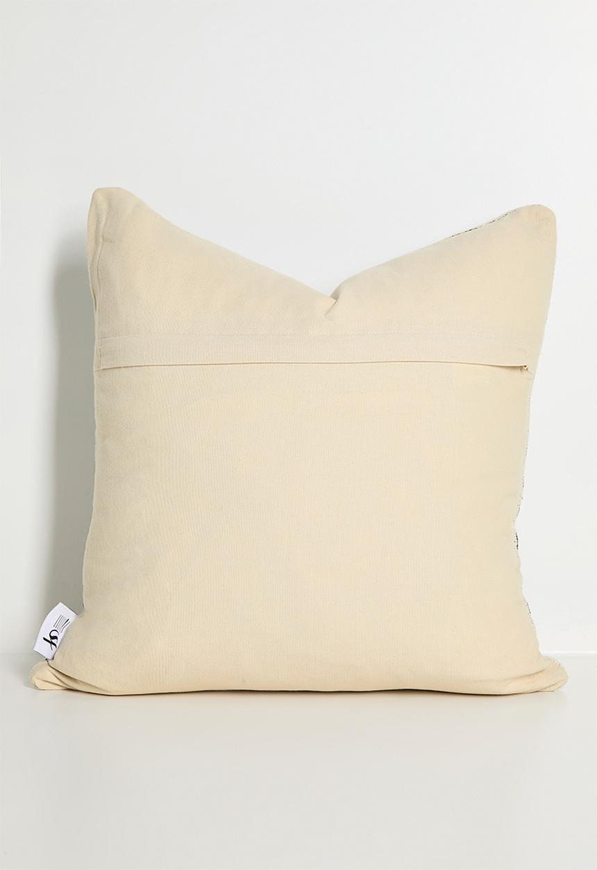 Sixth Floor - Stitch Woven Cushion Cover - Neutral