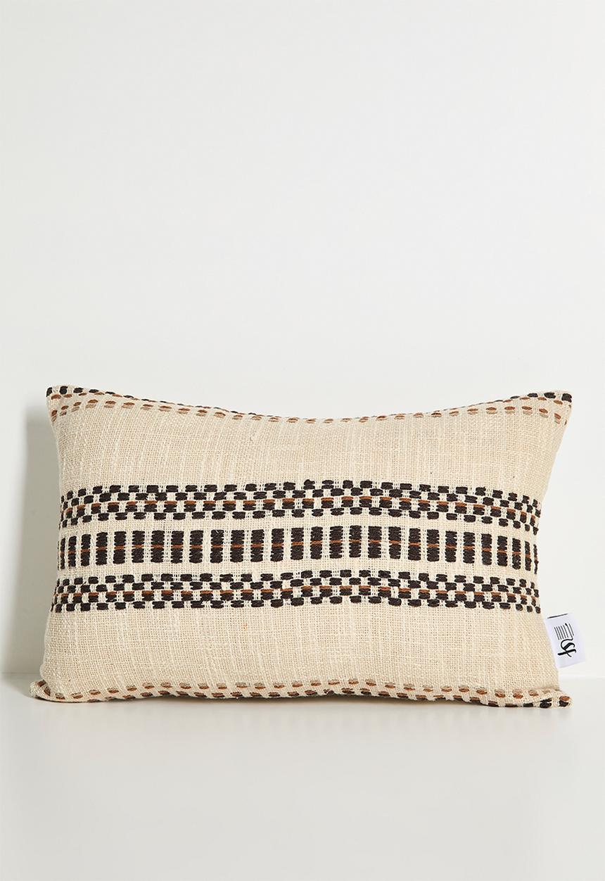 Sixth Floor - Willow Woven Cushion Cover - Neutral