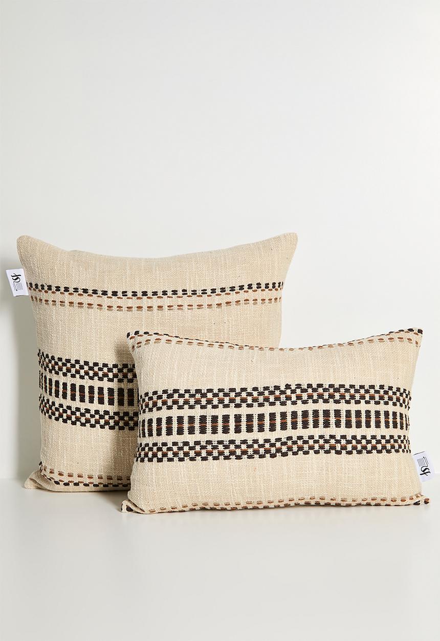 Sixth Floor - Willow Woven Cushion Cover - Neutral
