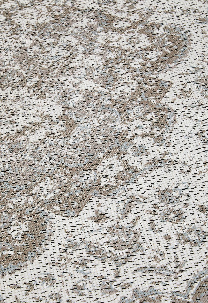 Sixth Floor - Cotton Blend Antique Woven Rug - Natural