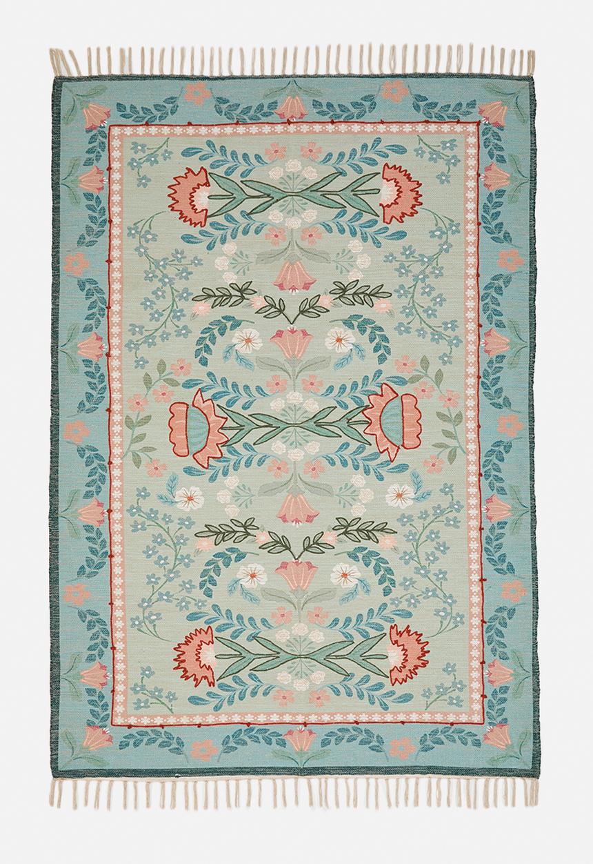 Sixth Floor - Sophie Cotton Blend Printed Rug - Multi