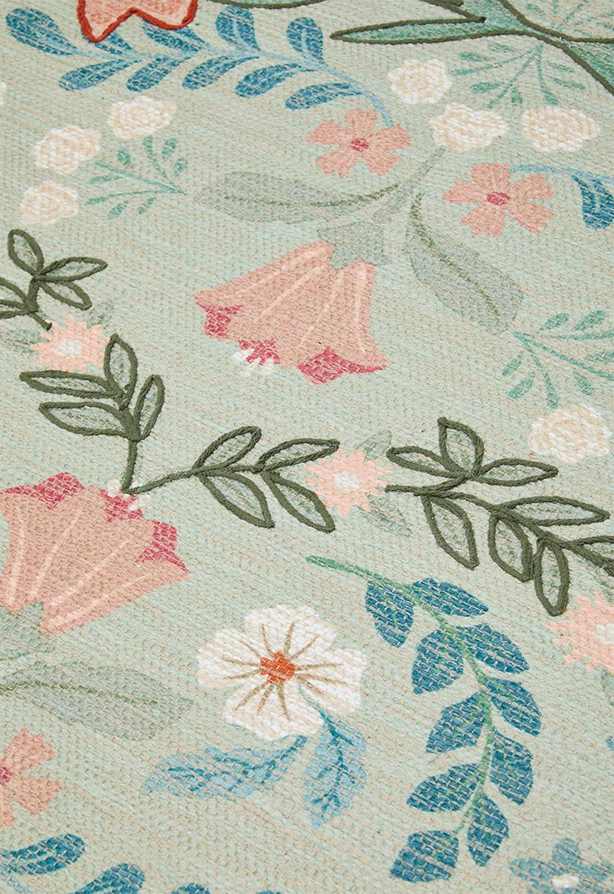 Sixth Floor - Sophie Cotton Blend Printed Rug - Multi