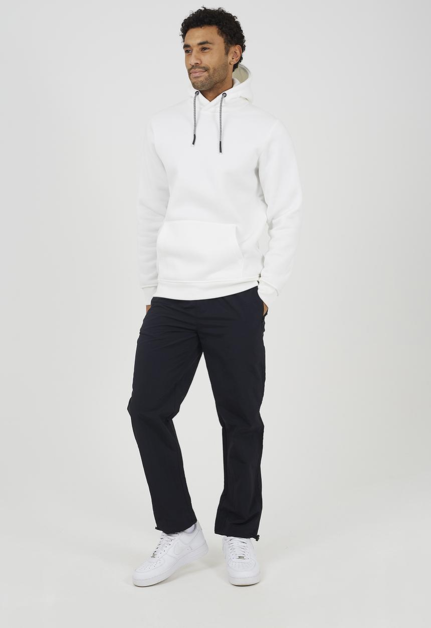 Brave Soul - Hoodie With Cross Over Hood - Cream