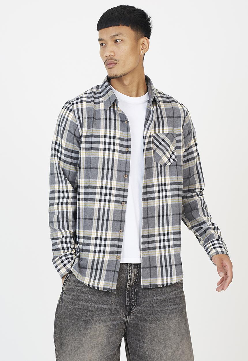 Brave Soul - Long Sleeve Shirt - Multi