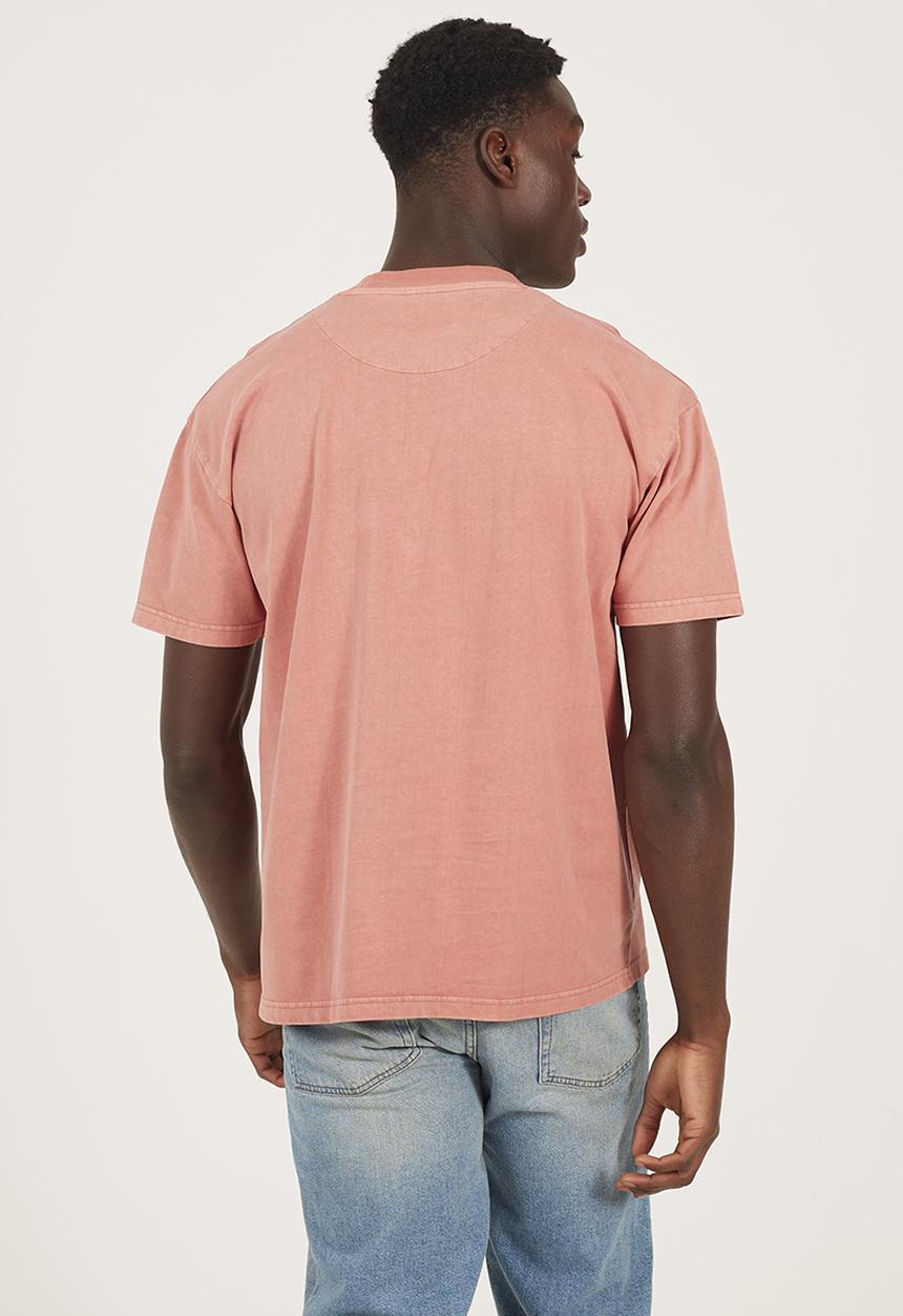 Brave Soul - Oversized Fit T-shirt - Washed Pink