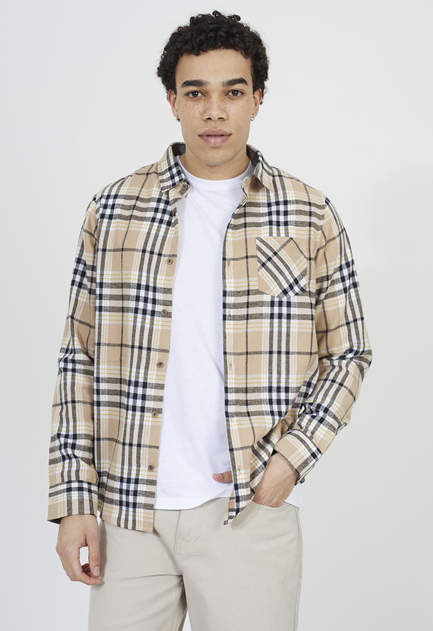 Brave Soul - Long Sleeve Shirt  - Multi