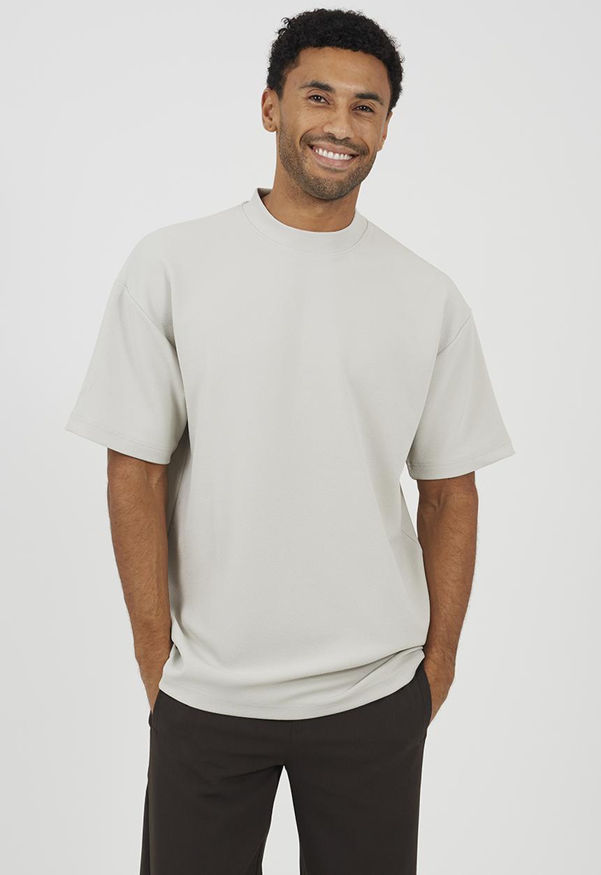 Brave Soul - Relaxed Fit, Short Sleeve Tshirt - Grey