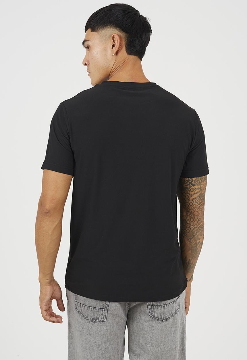 Brave Soul - Crew Neck Short Sleeve T-Shirt - Jet Black