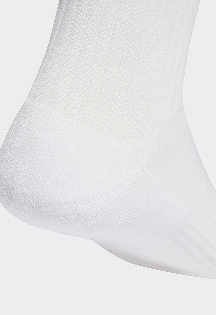 adidas Originals - 3-Stripes Crew Socks 3 Pk- - White/Lucid Orange/lucid red