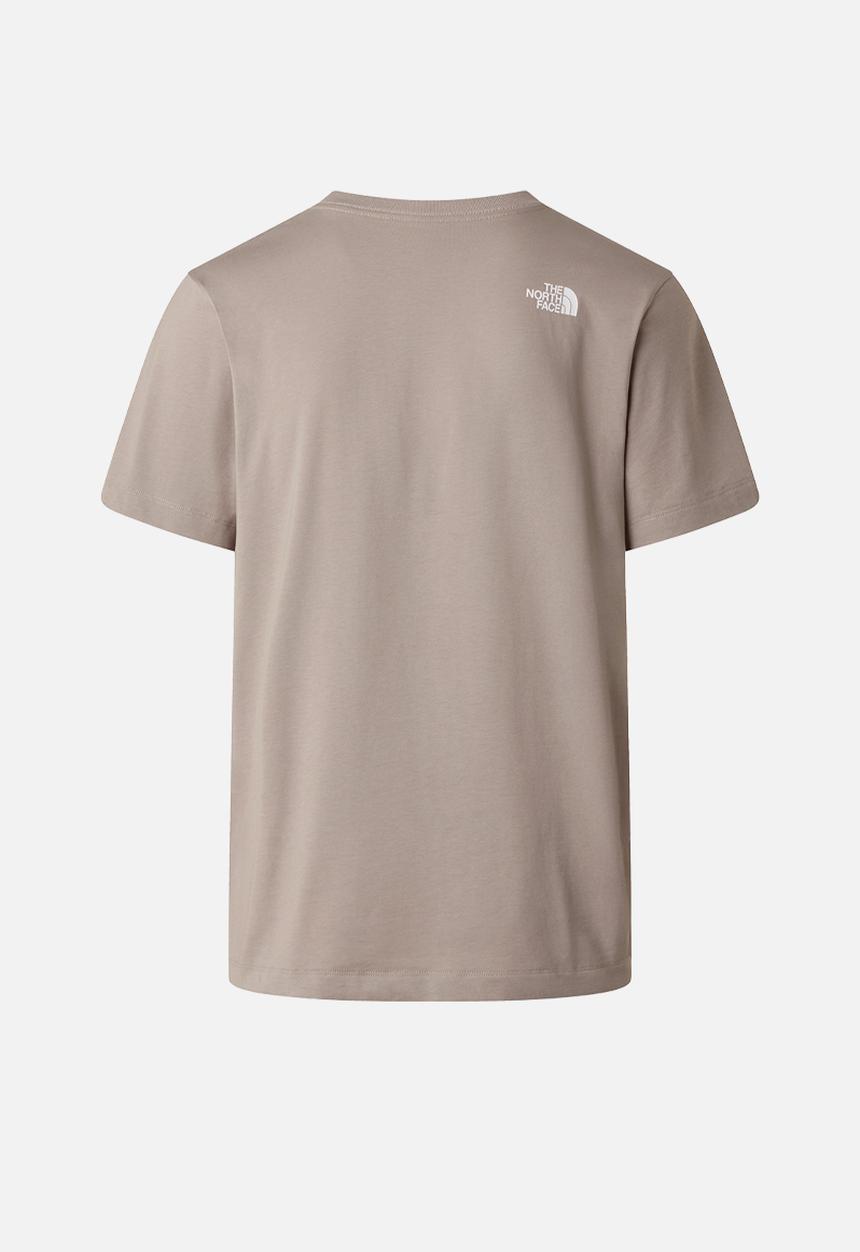 The North Face - Evolution Half Dome Regular Short Sleeve Tee - Stone Slab