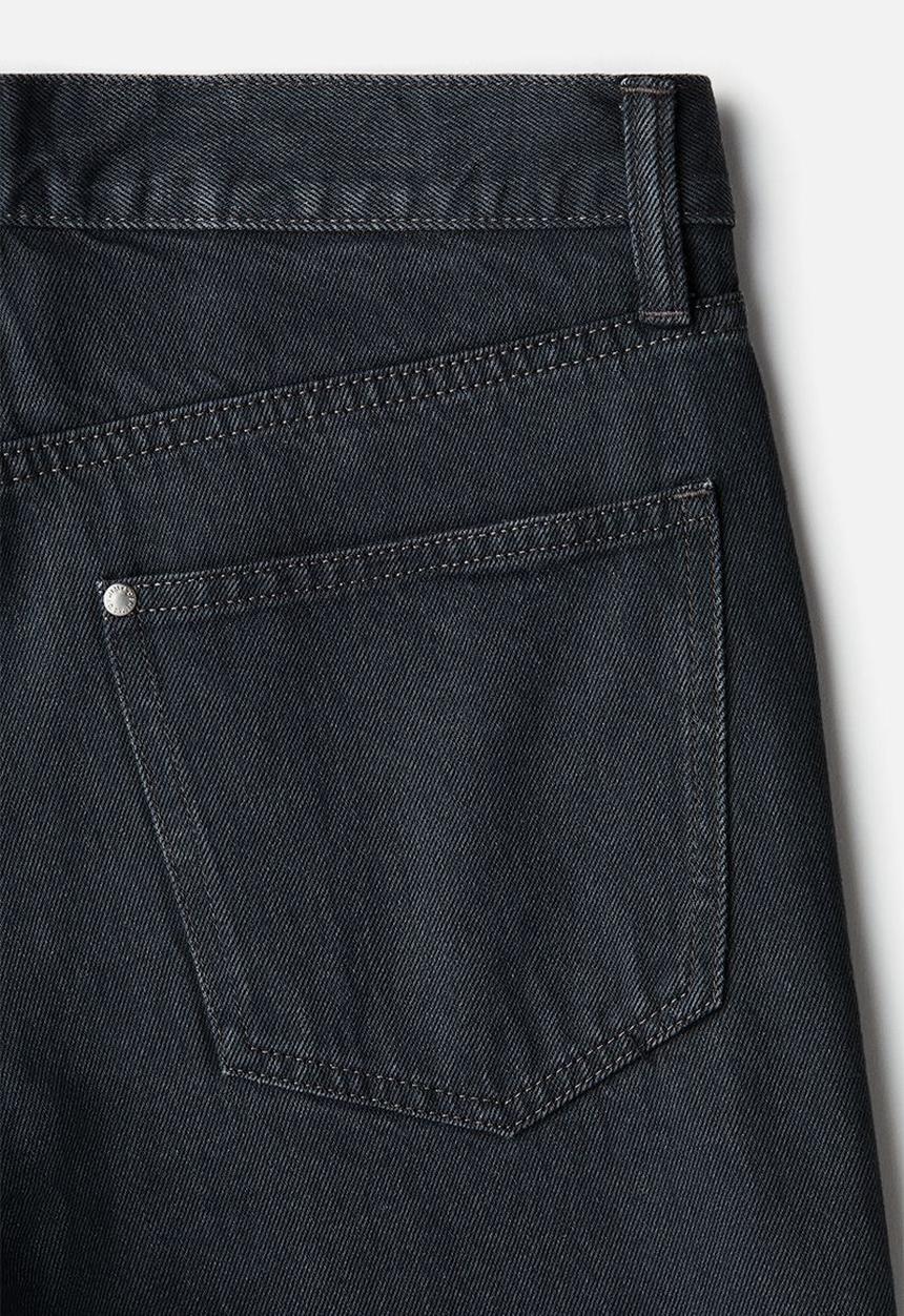 H&M - Relaxed fit jeans - dark denim grey