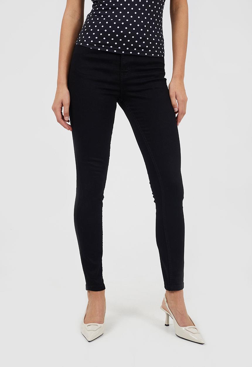 Brave Soul - Ladies Skinny Fit Jean - Jet Black
