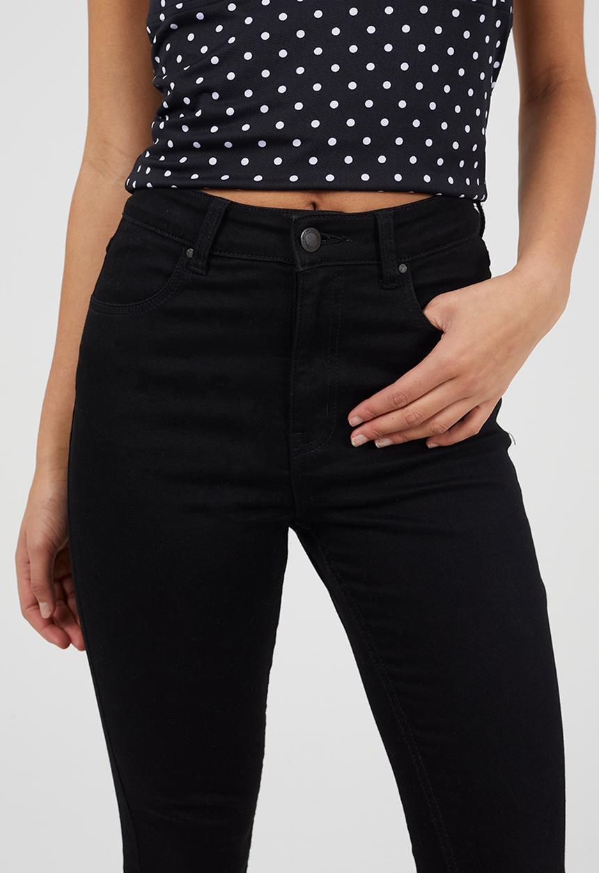 Brave Soul - Ladies Skinny Fit Jean - Jet Black