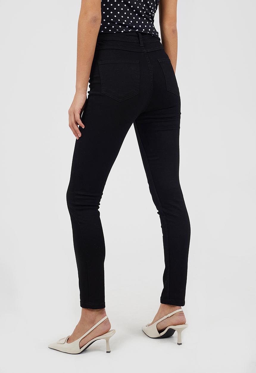 Brave Soul - Ladies Skinny Fit Jean - Jet Black