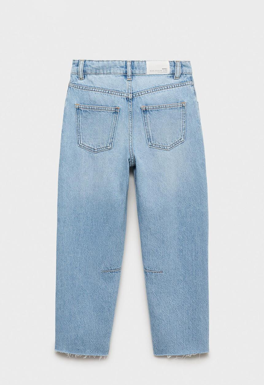 MANGO - Jeans balloon - open blue