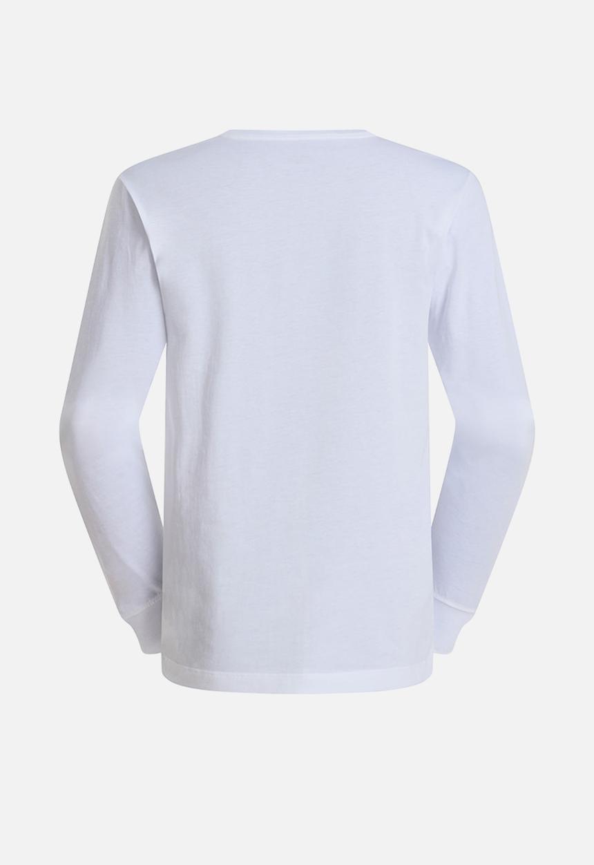 The North Face -  Evolution Simple Dome Regular Long Sleeve Tee - Tnf White