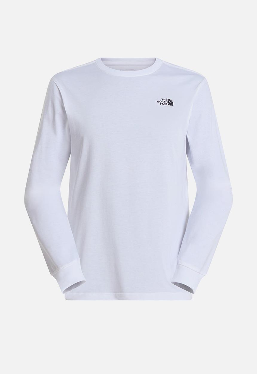 The North Face -  Evolution Simple Dome Regular Long Sleeve Tee - Tnf White