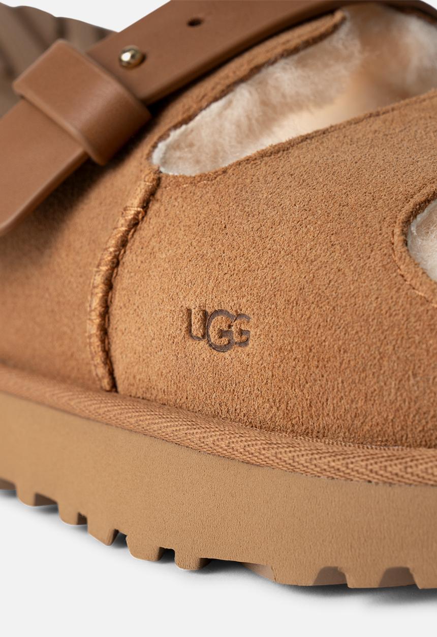 UGG® - Greenport strap slide - chestnut